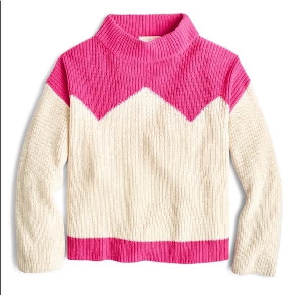 J. Crew Sweaters - J.Crew x The Reeds chevron sweater
